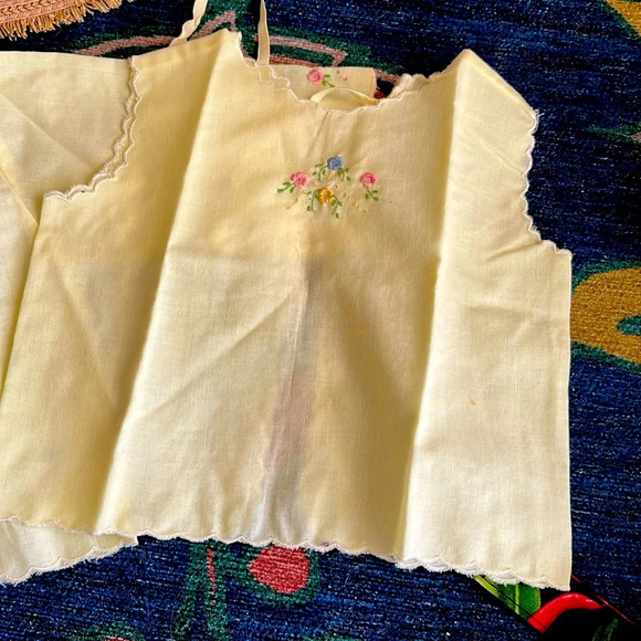 Vintage Baby Smock and Top with embroidery - Picture 2 of 3